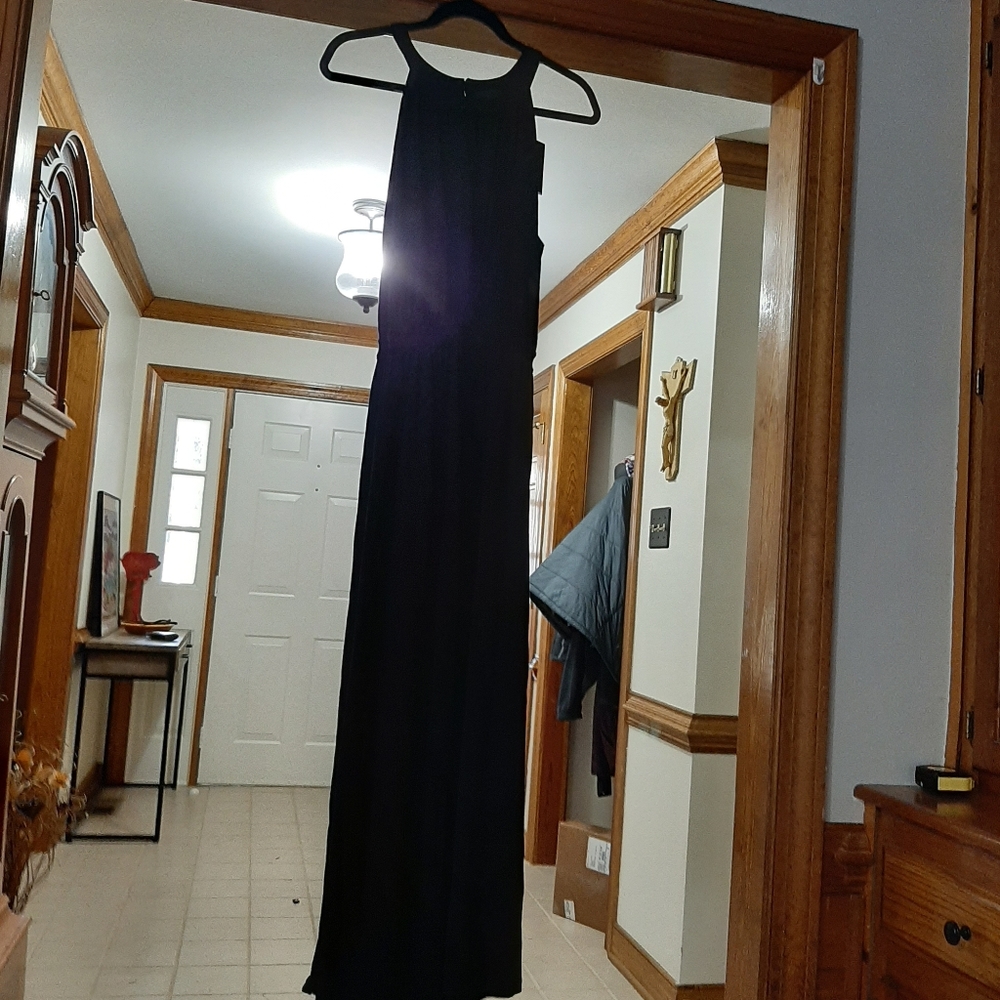 Cynthia Rowley long black dress